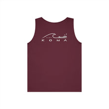 Load image into Gallery viewer, KONA Unisex Heavy Cotton Tank Top FRONT &amp; BACK
