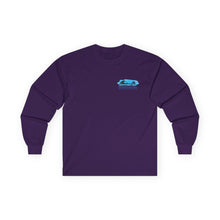 Load image into Gallery viewer, KC 2026 OCEAN BEACH SURF DESIGN Long Sleeve Tee — KC LOGO FRONT, OBSD ON BACK.
