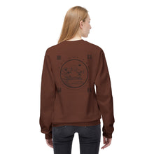 Load image into Gallery viewer, TAI CHI TAO Unisex Midweight Softstyle Fleece Crewneck Sweatshirt FRONT &amp; BACK
