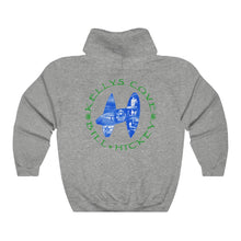 Load image into Gallery viewer, 2021 Kellys Cove Bill Hickey Unisex Hooded Sweatshirt- front and back design
