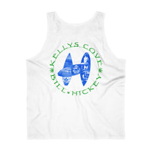 Load image into Gallery viewer, 2021 Kellys Cove Bill Hickey Men&#39;s Tank Top- front and back design
