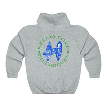 Load image into Gallery viewer, 2021 Kellys Cove Bill Hickey Unisex Hooded Sweatshirt- front and back design
