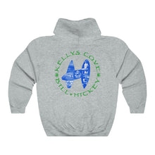 Load image into Gallery viewer, i.2021 Kellys Cove Bill Hickey Unisex Hooded Sweatshirt- front and back design
